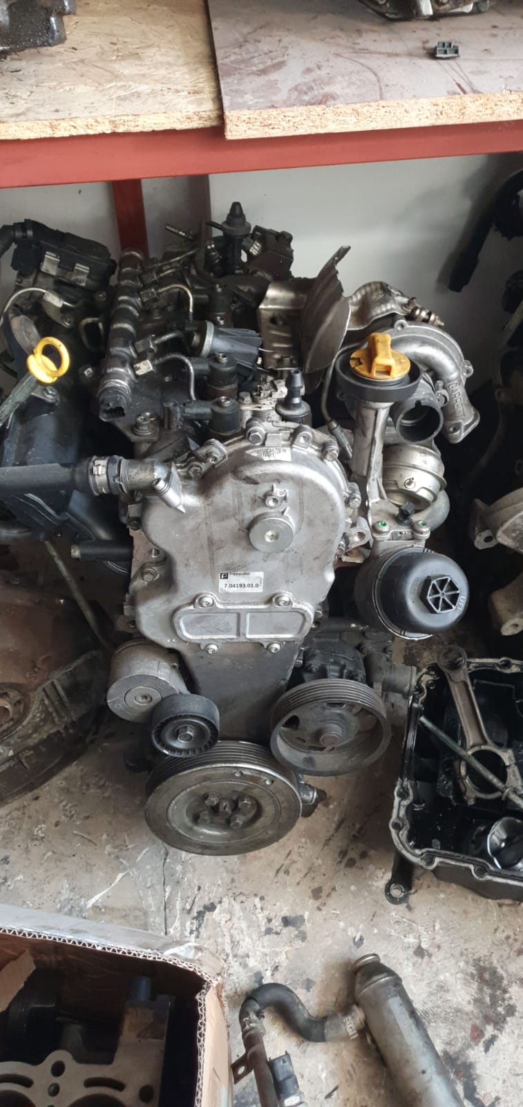 egea 1 3 euro5 komple motor